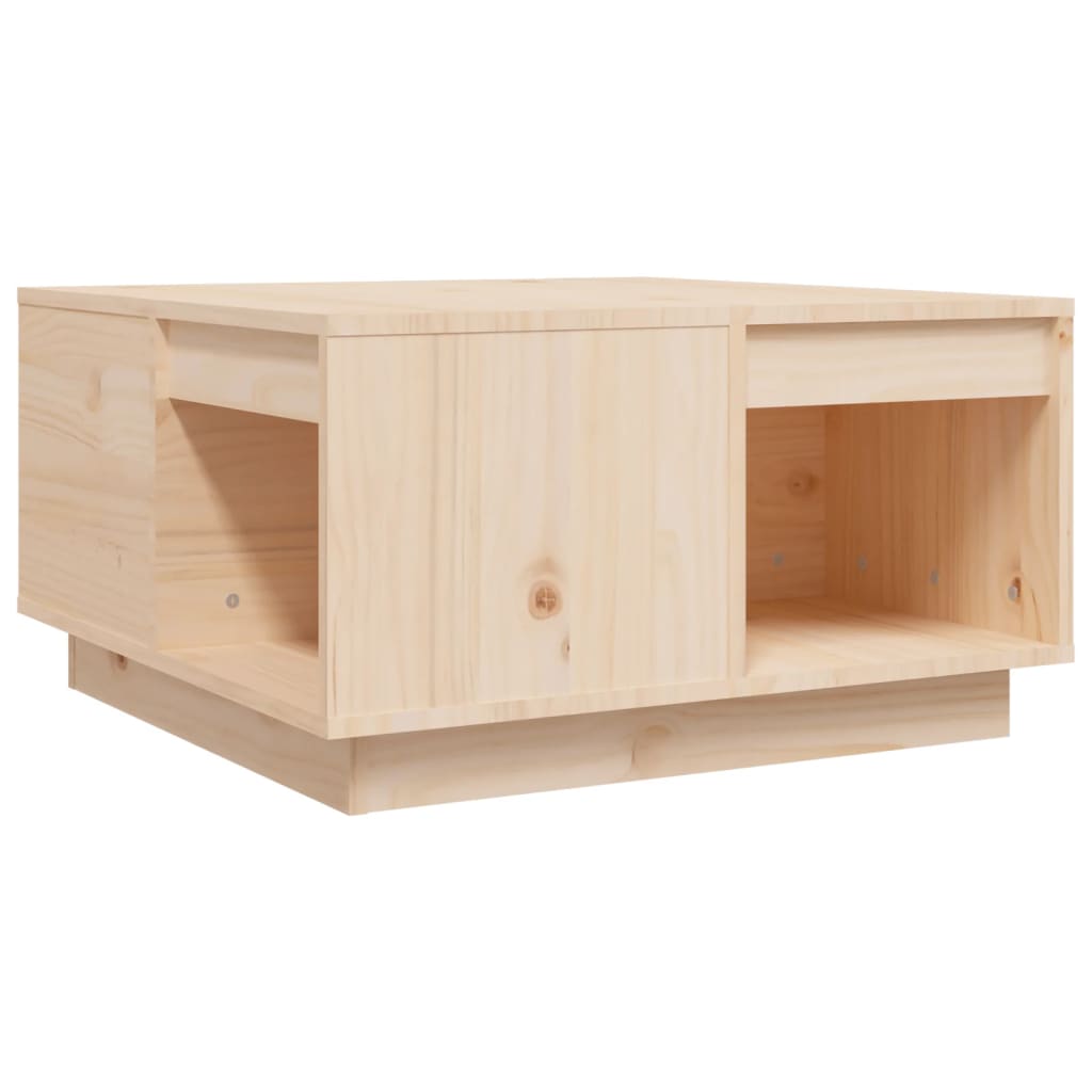 Couchtisch 100x101x40,5 cm Massivholz Kiefer