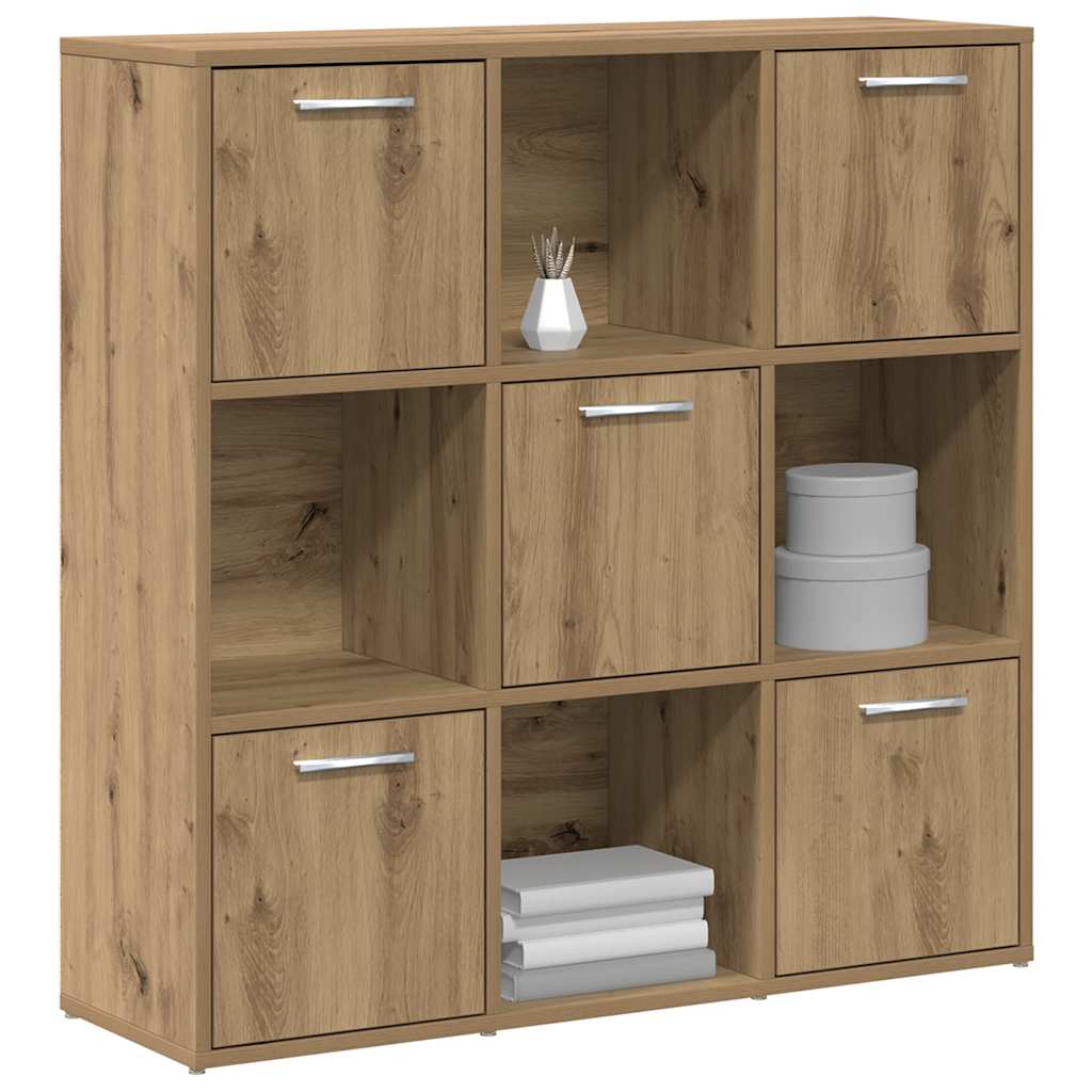 Bücherregal Weiß 90x30x90 cm Holzwerkstoff