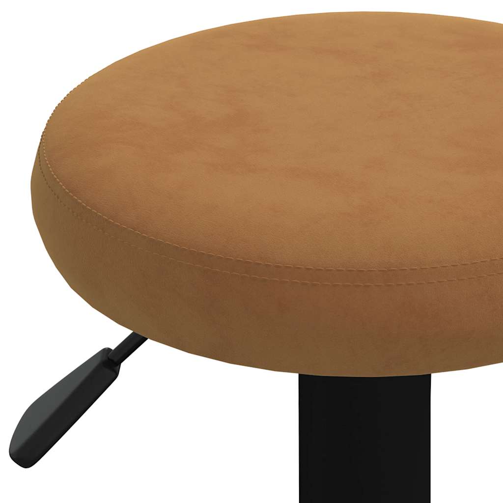 Barhocker 2 Stk. Schwarz Samt