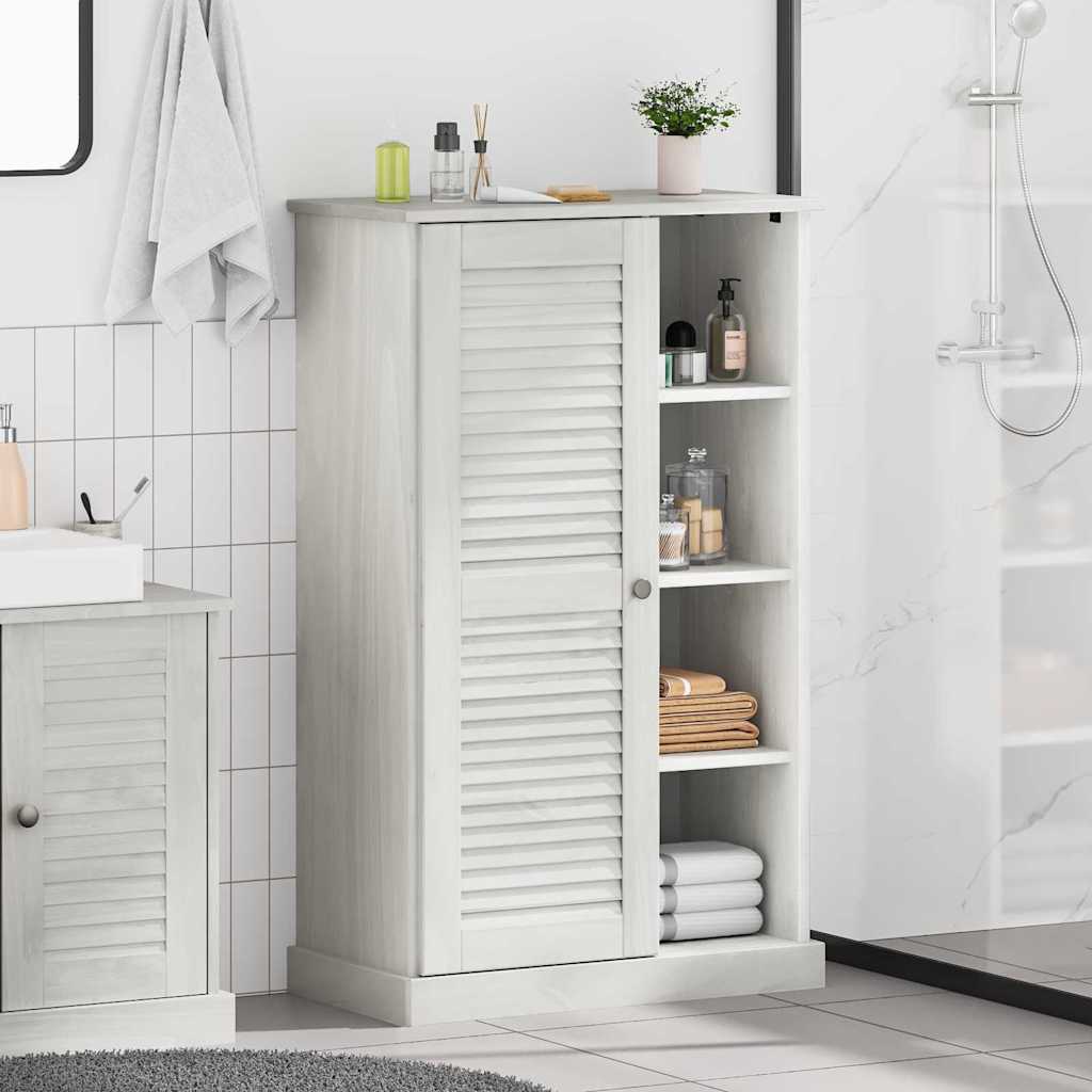 Badezimmerschrank VIGO Braun und Honigbraun 68 x 34 x 110 cm