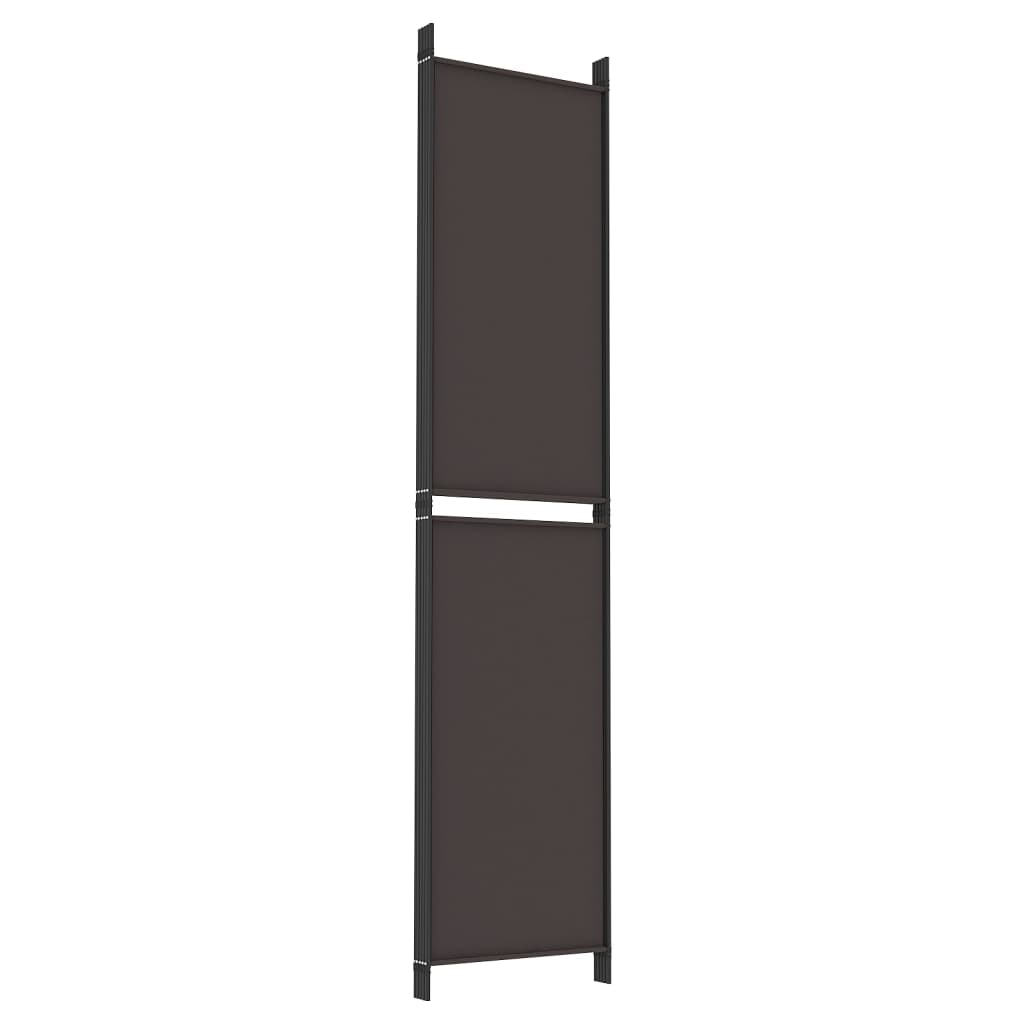 3-teiliger Raumteiler Beige 150 x 180 cm Stoff
