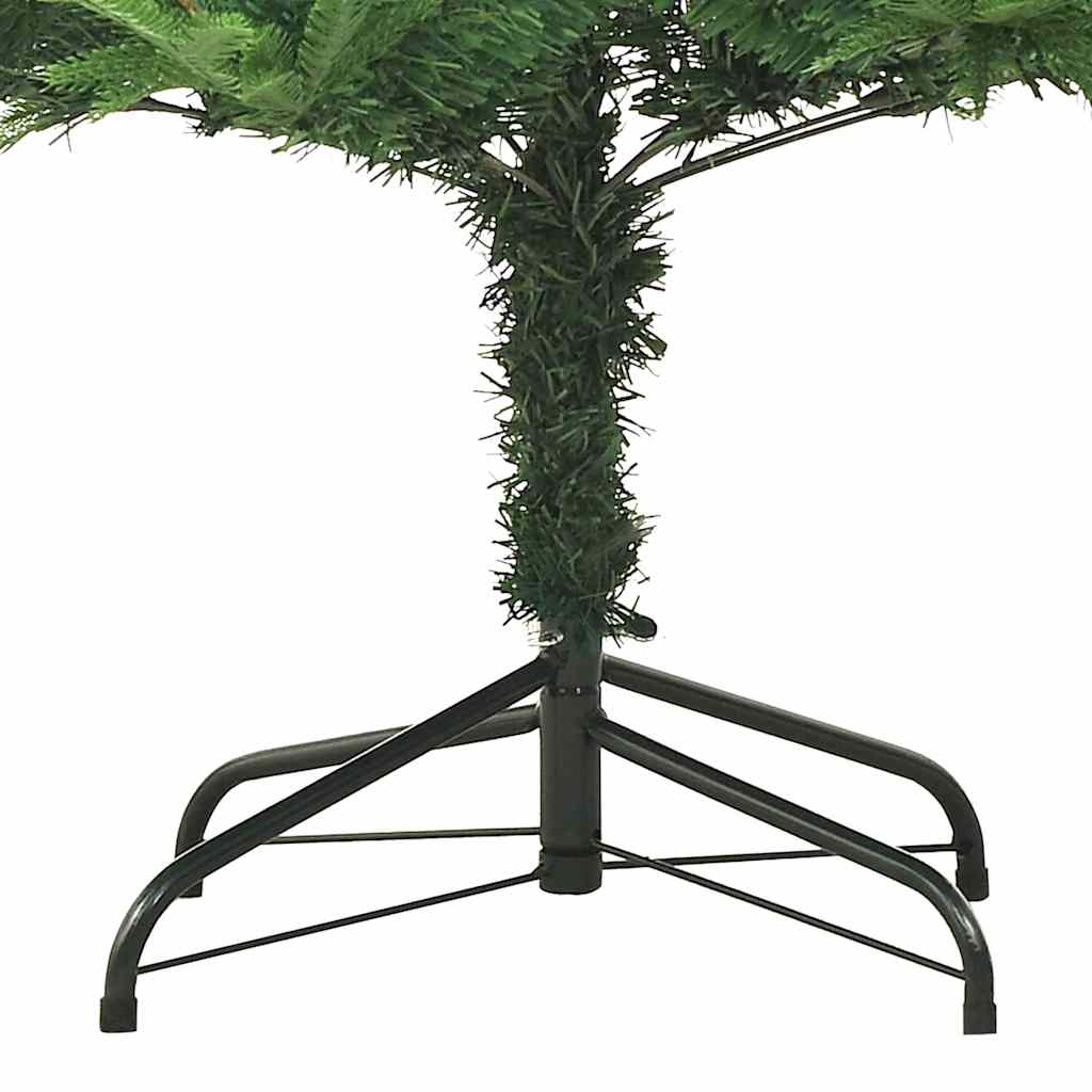 Künstlicher Weihnachtsbaum Beschneit Grün 180 cm PVC PE
