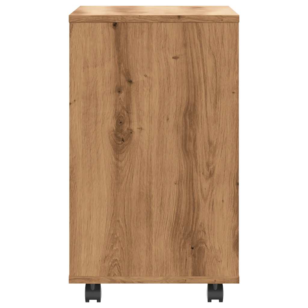Beistelltisch Weiß 70x35x55 cm Holzwerkstoff
