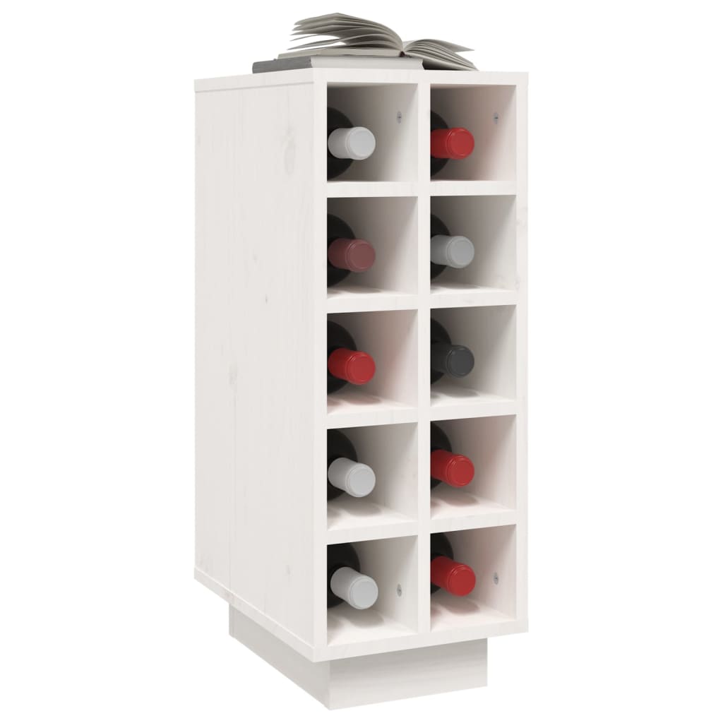 Weinregal 23x34x61 cm Massivholz Kiefer