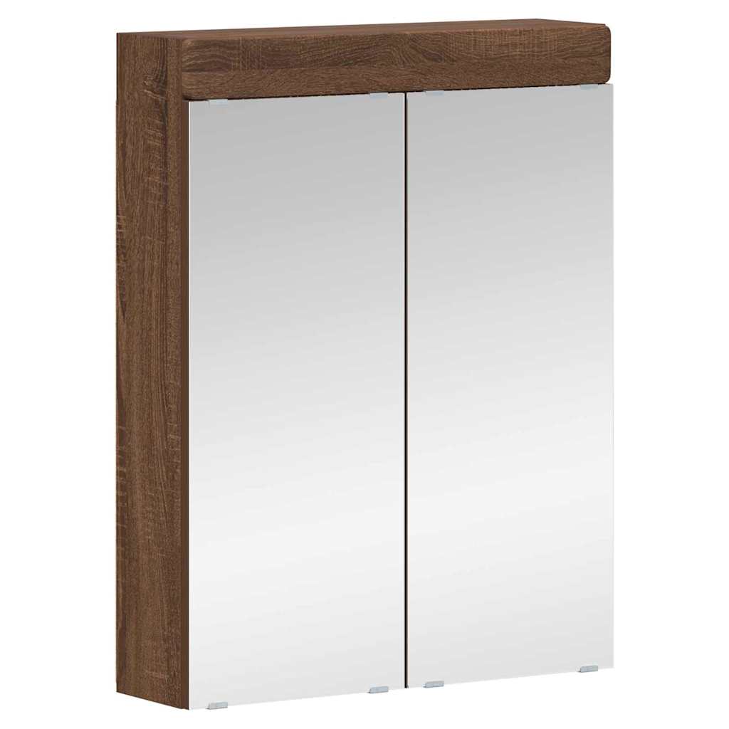Badezimmermöbel-Set TULUM 2 pcs Weiß 60 x 34 x 63 cm
