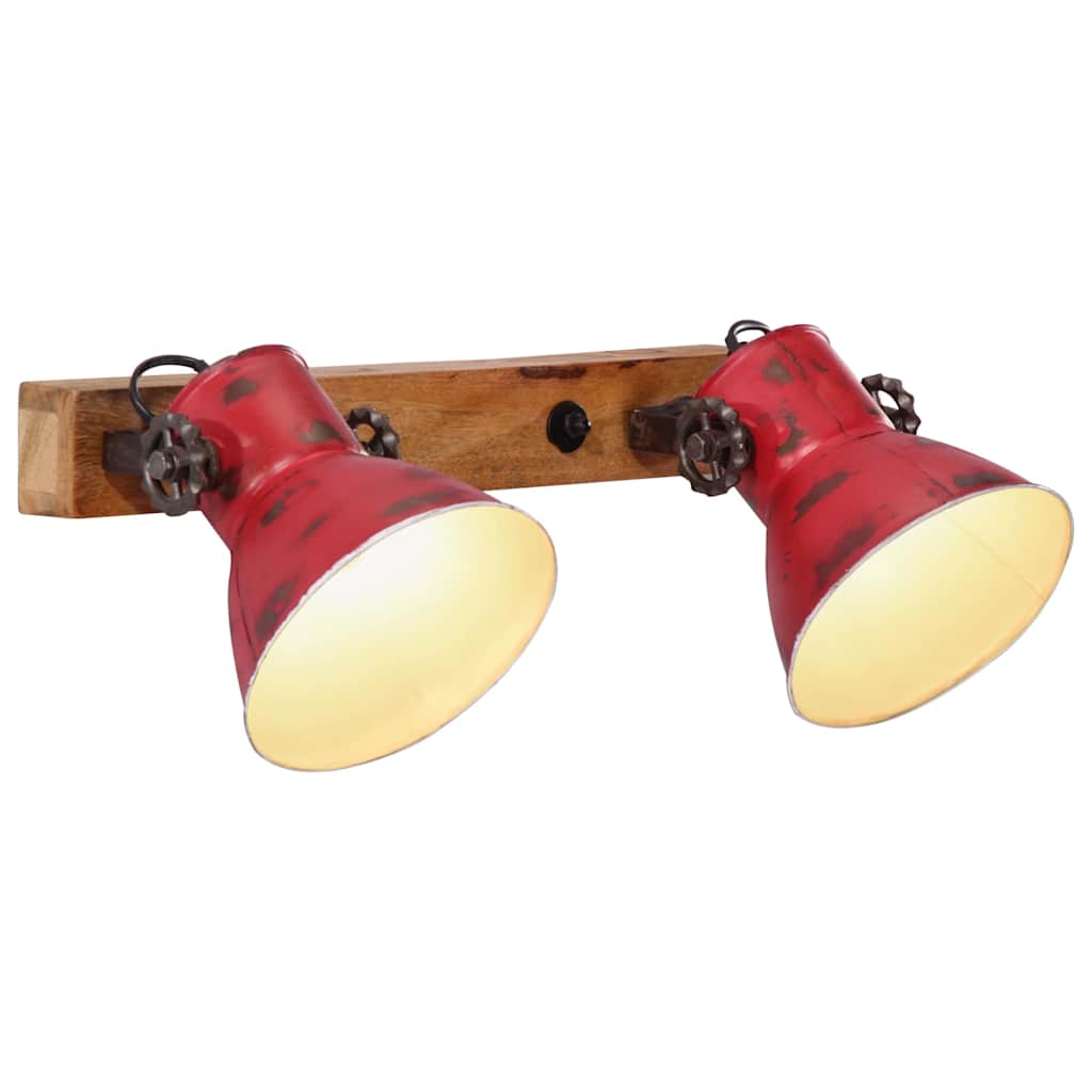Wandlampe Industriestil Silbern 45x25 cm E27