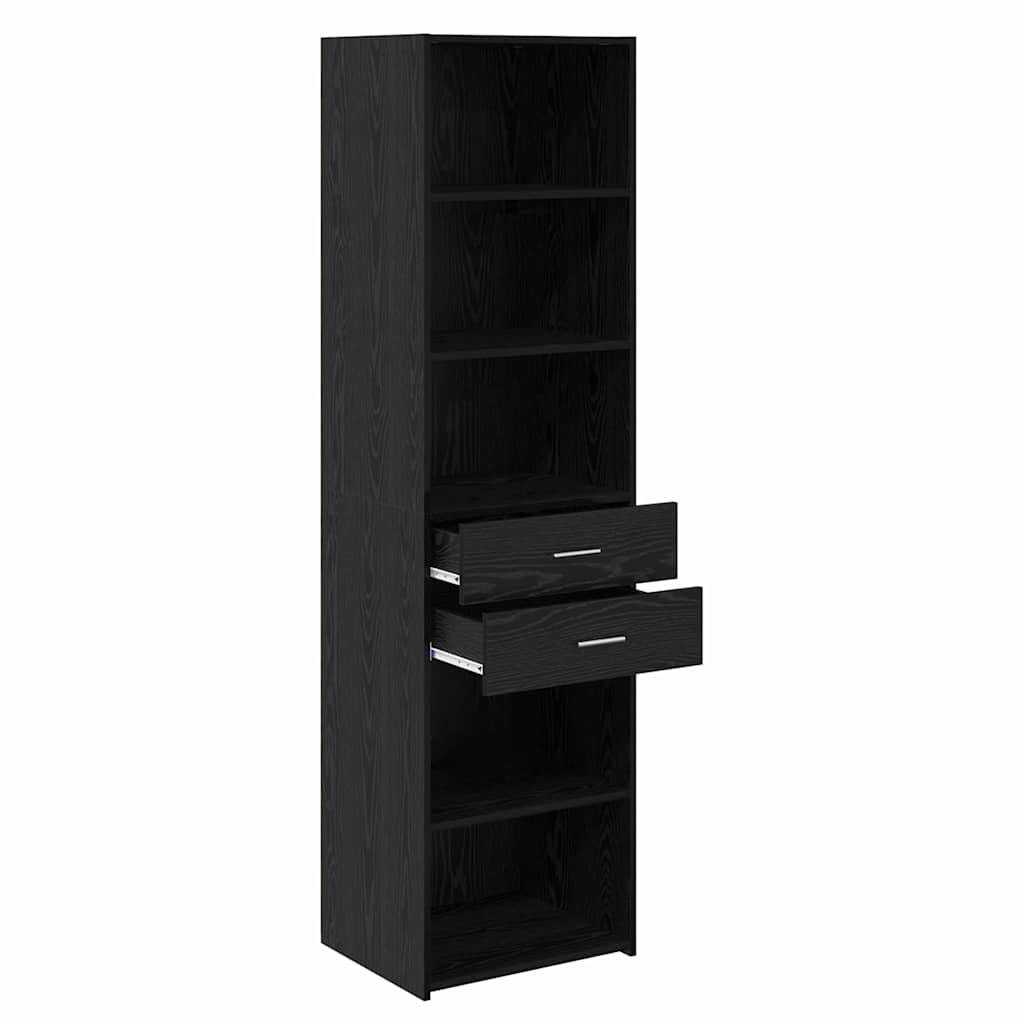 Highboard Altholz 50 x 42,5 x 185 cm Holzwerkstoff