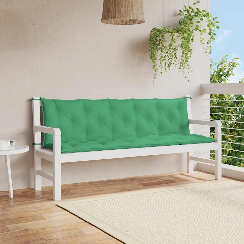 Gartenbank-Auflage Anthrazit 100x(50+50)x7 cm Oxford-Gewebe