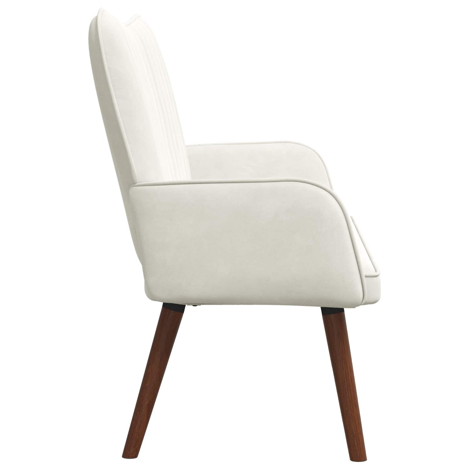 2-Sitzer Sofa Hellgrau 115 x 61 x 87 cm Samt (V)
