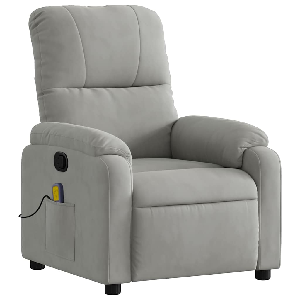 Relaxsessel Elektrisch Braun Mikrofasergewebe