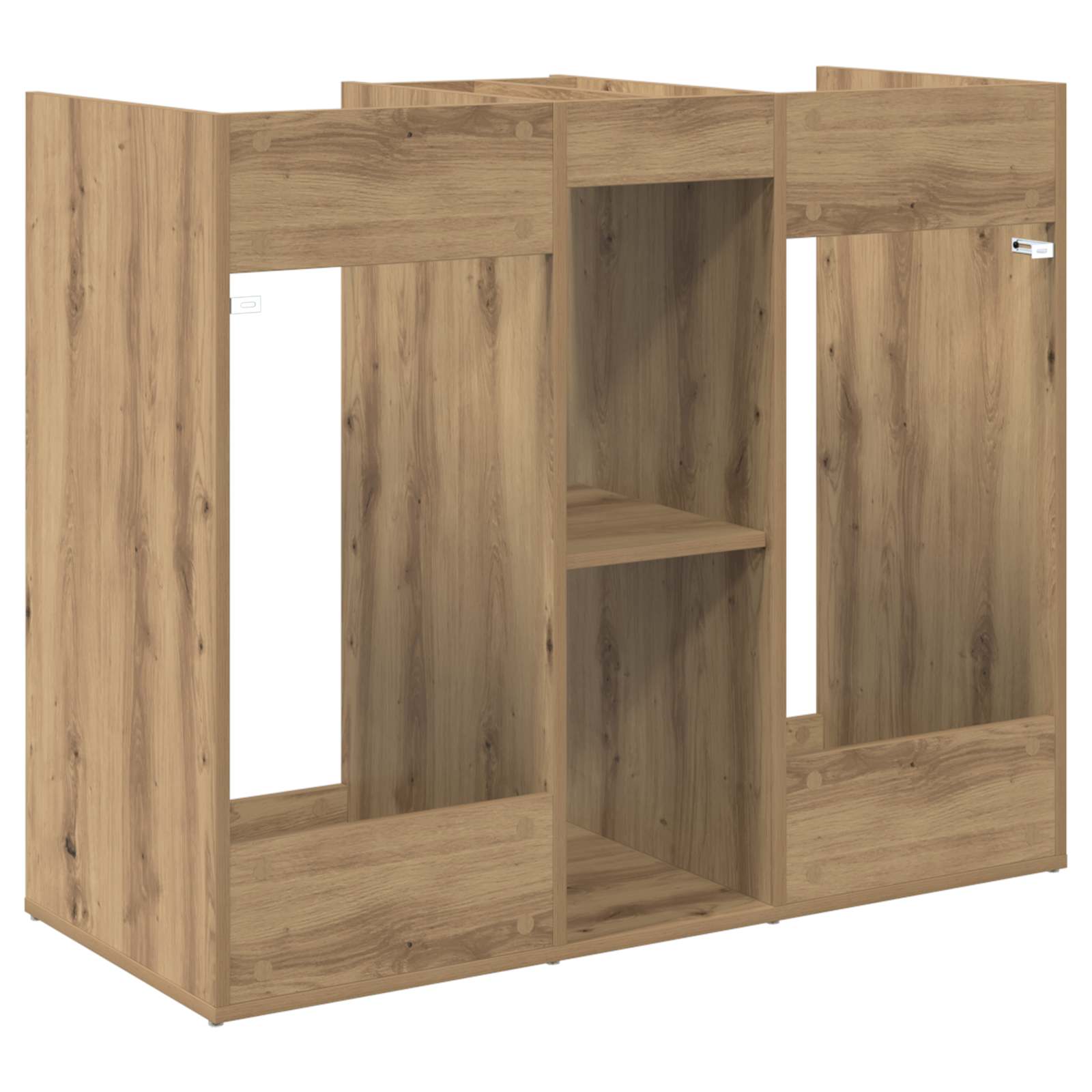 Golf Schrank Mit Rad Uni Weiß 65 x 45 x 98 cm