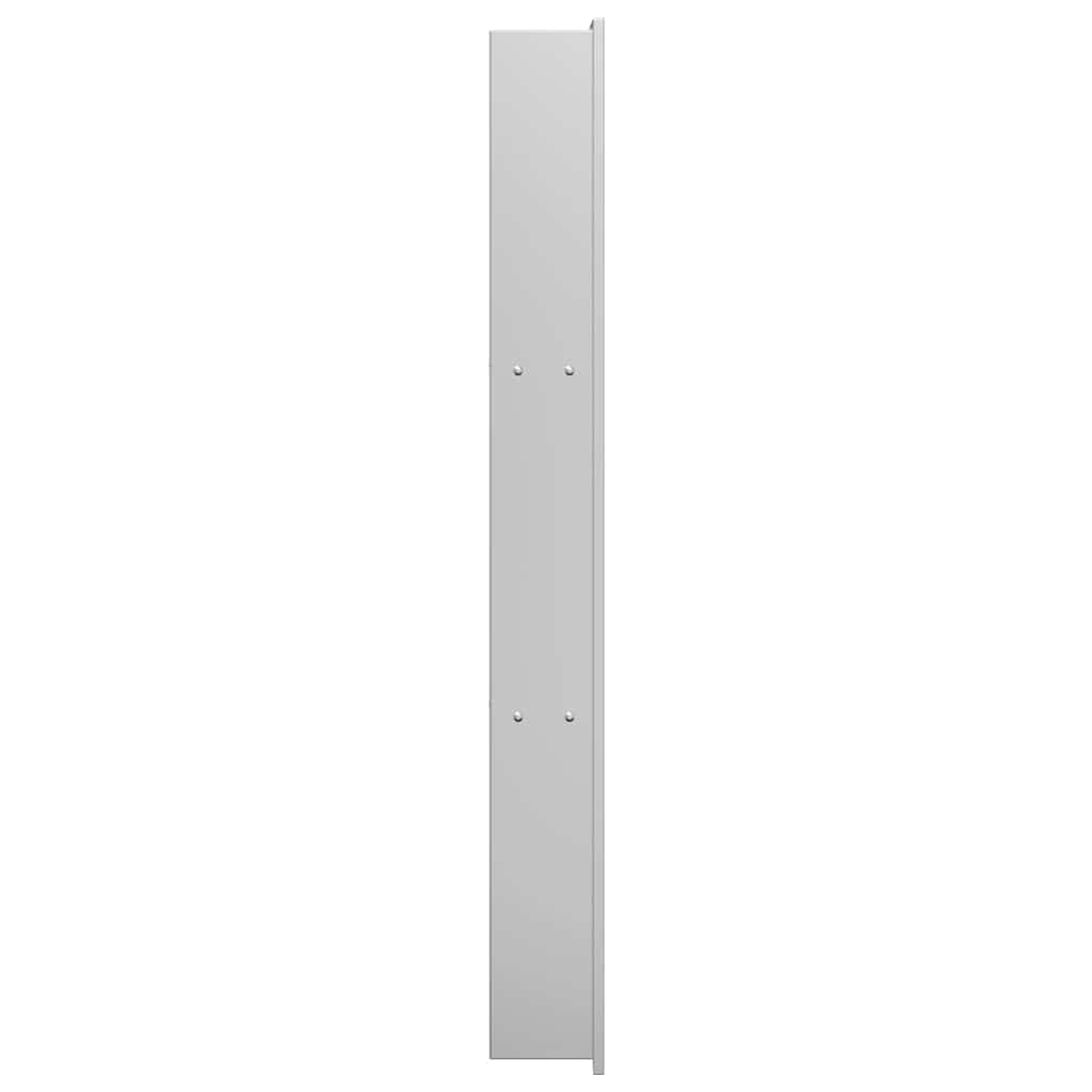 Duschnische Schwarz 60 x 20 x 9,5 cm Edelstahl