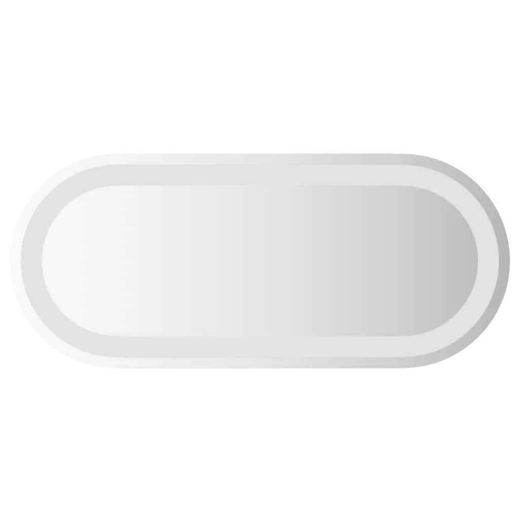 LED-Badspiegel 40x15 cm Oval