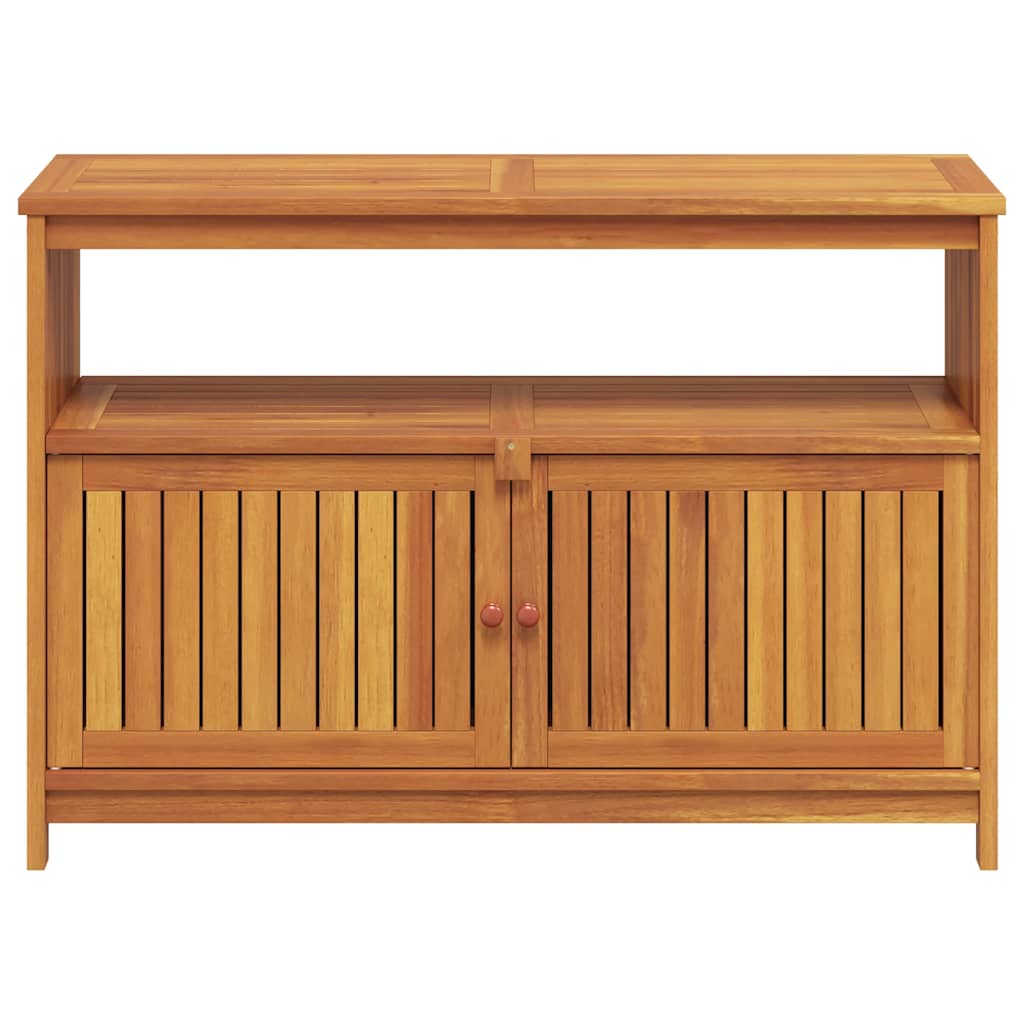 Garten-Konsolentisch 80x35x75 cm Massivholz Akazie