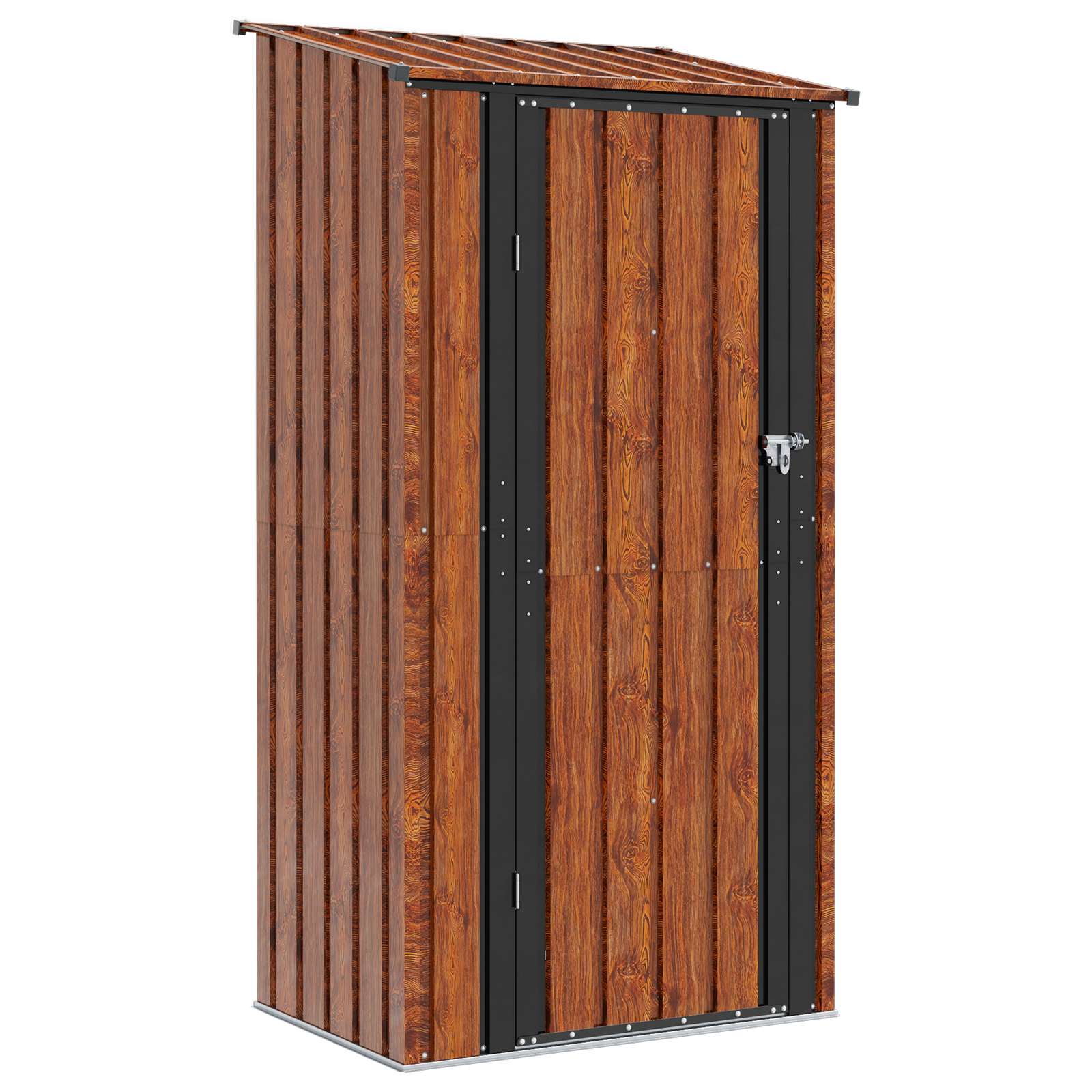 Gartenhütten Anthrazit 103 x 74 x 200 cm Metall
