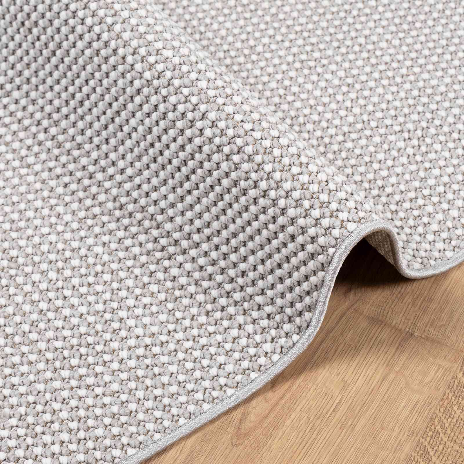 Bereichsteppiche Rechtwinklig LUGO Creme 150 x 80 cm Polyester
