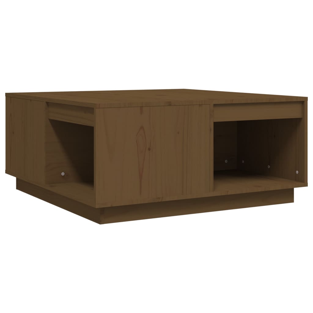 Couchtisch 100x101x40,5 cm Massivholz Kiefer