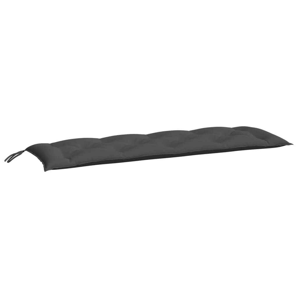 Gartenbank-Auflage Anthrazit 100x50x7 cm Oxford-Gewebe
