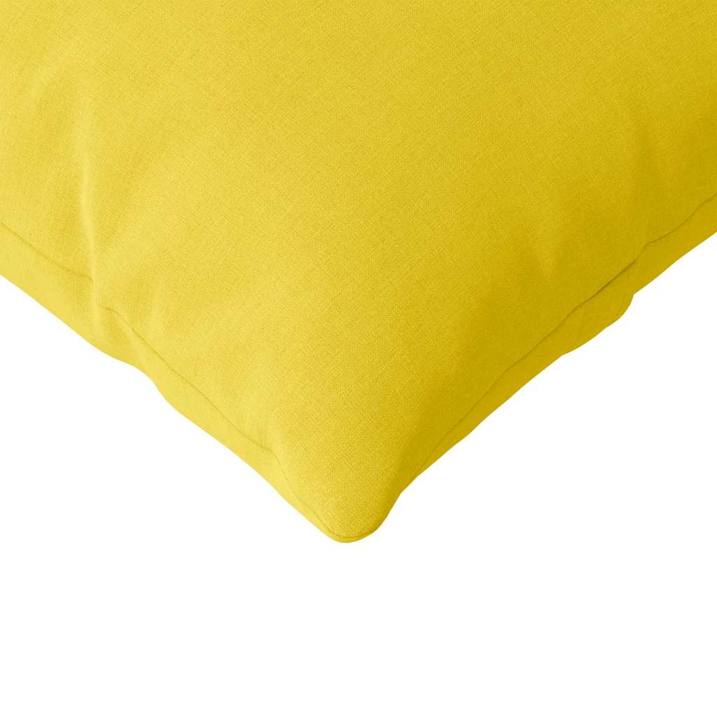 Sofakissen 2 pcs Hellgrau 50 x 30 cm Stoff
