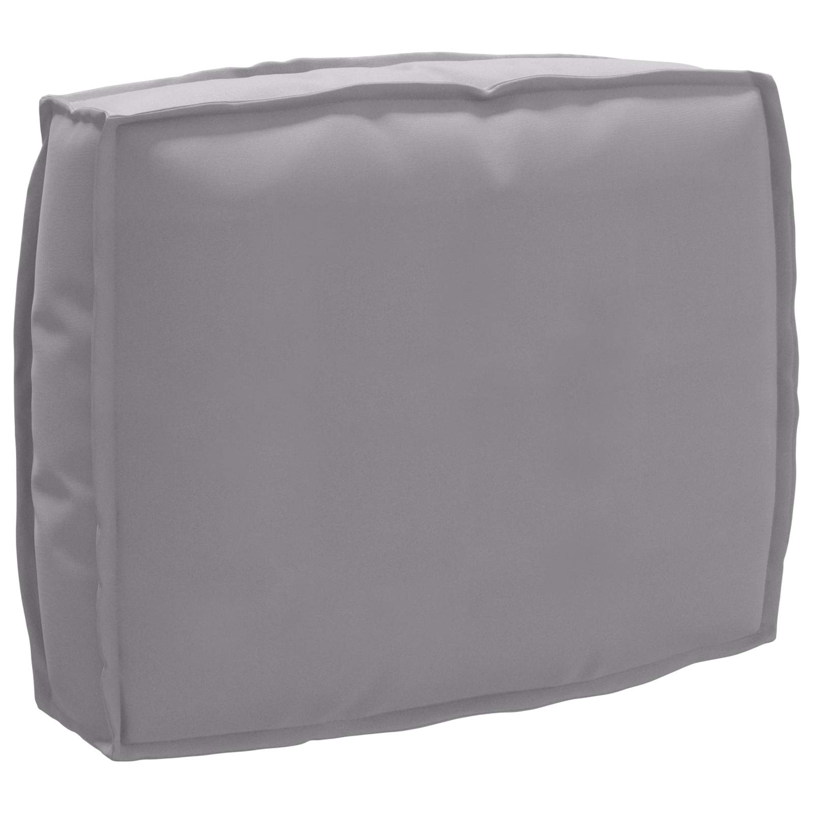 Kissen Anthrazit 50 x 40 x 12 cm Oxford-Stoff
