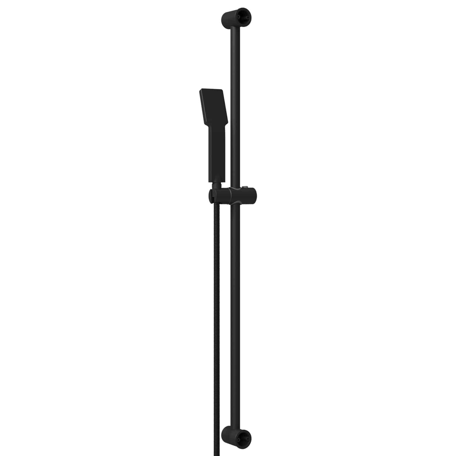 Duschsystem-Set Chrom 70 cm Edelstahl