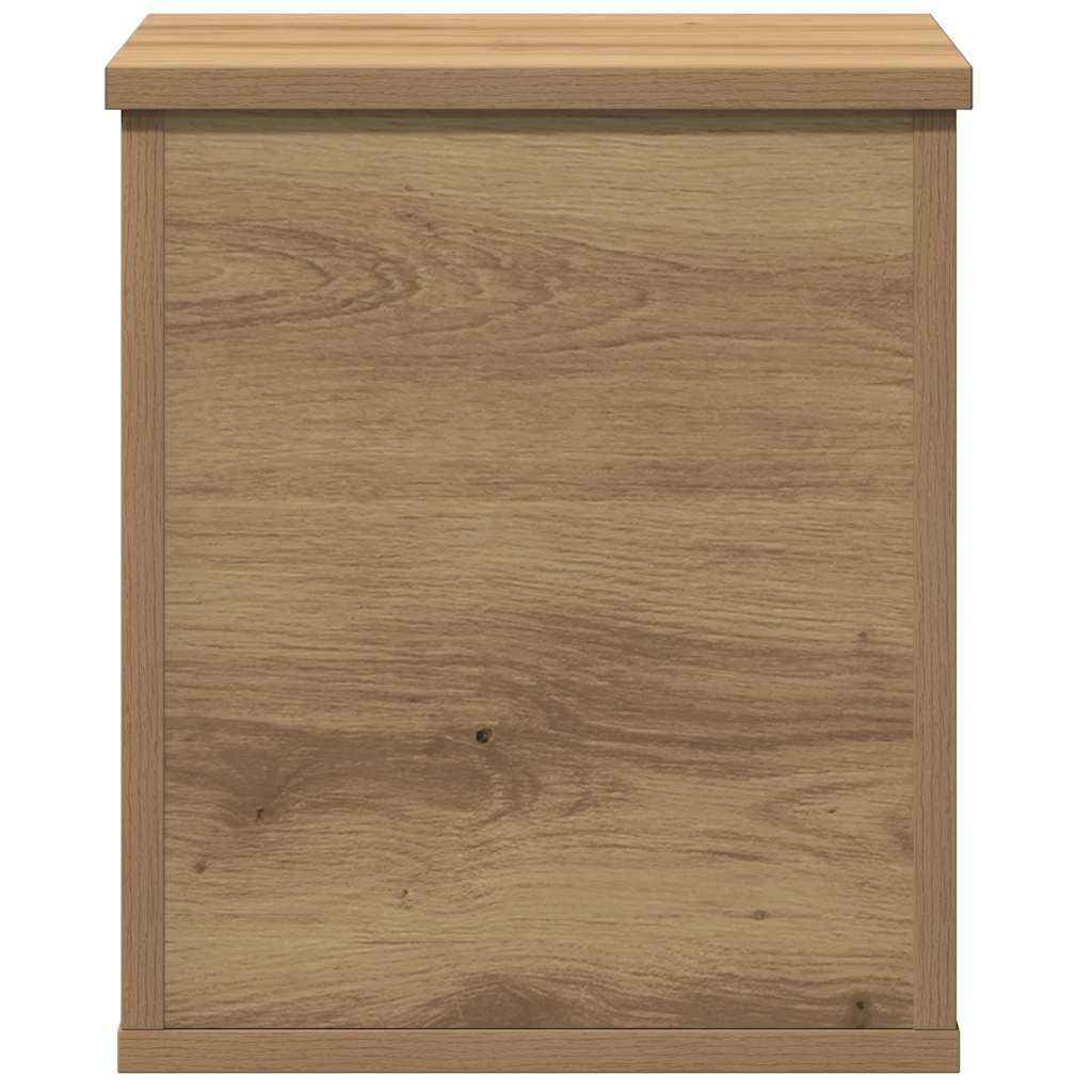 Aufbewahrungstruhe Weiß 84x42x46 cm Holzwerkstoff