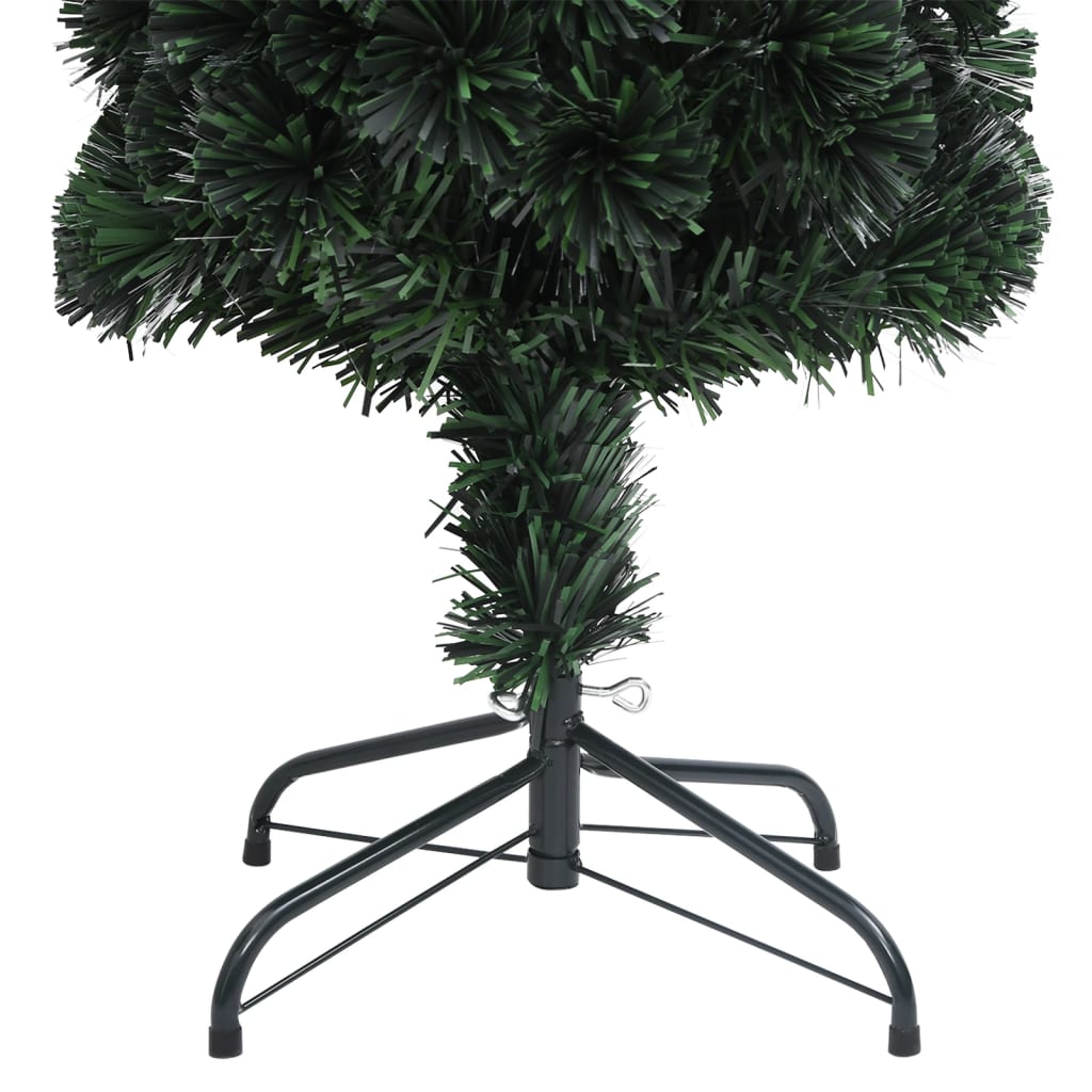 Künstlicher Weihnachtsbaum Schlank mit Ständer 120 cm Glasfaser