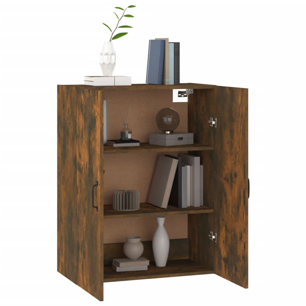 Hängeschrank Weiß 69,5x34x90 cm Holzwerkstoff