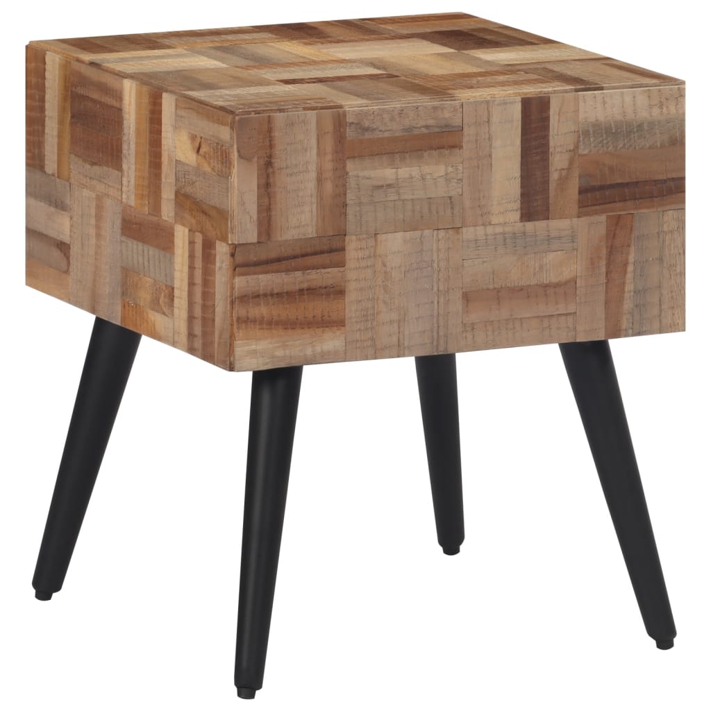 Konsolentisch 110x34x80 cm Recyceltes Massivholz Teak