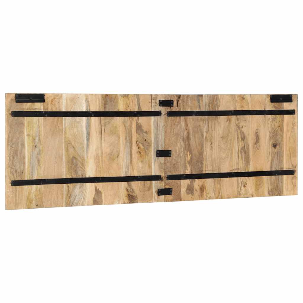 Kopfteil Mehrfarbig 160 cm Massivholz Altholz