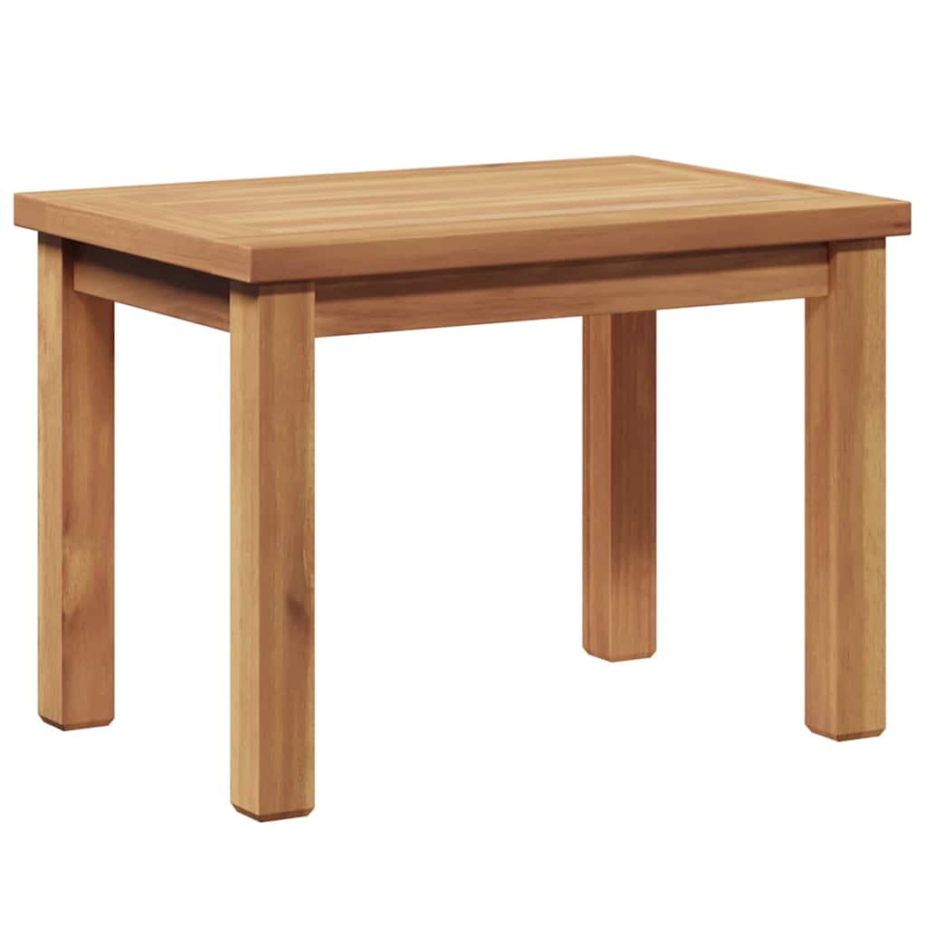 Couchtisch Braun 45 x 45 x 36 cm Massivholz Teak