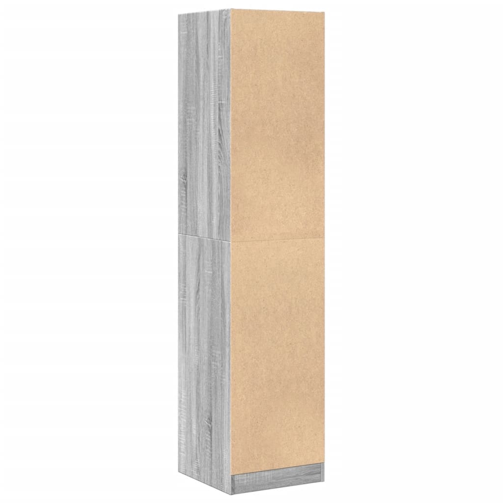Apothekerschrank Weiß 30 x 41 x 174,5 cm Holzwerkstoff