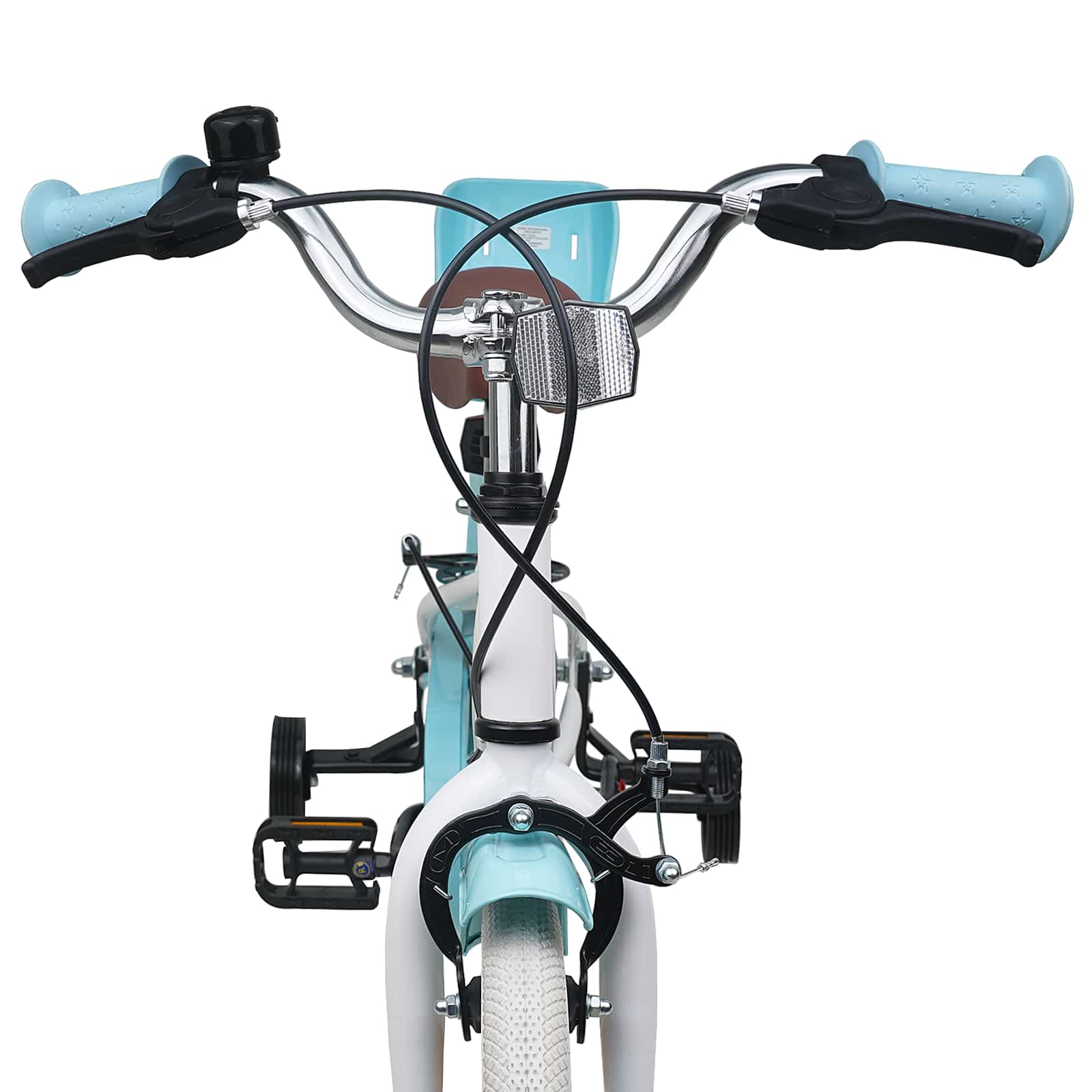 Kinderfahrrad 12 Zoll für 2-4 Jahre alt Hellrosa