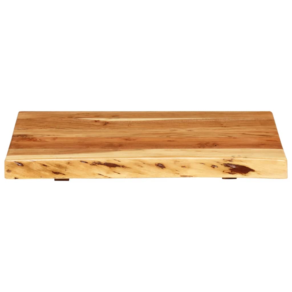 Badezimmer-Waschtischplatte Massivholz Akazie 100x52x2,5 cm