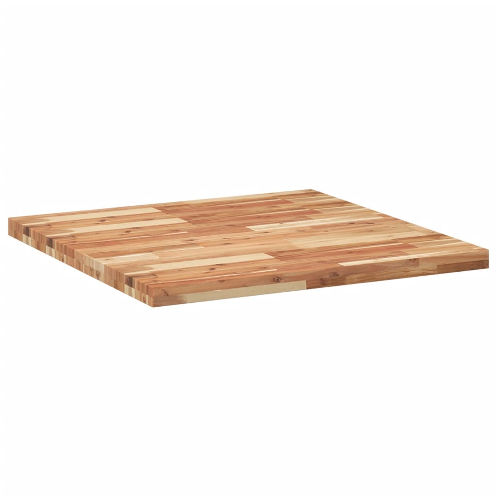 Tischplatte Rund Ø40x2 cm Massivholz Akazie