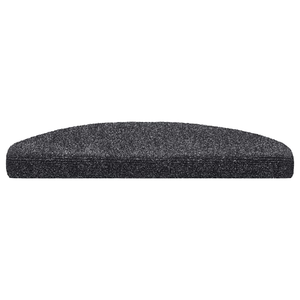 Stufenmatten Selbstklebend 15 Stk. 56x17x3 cm Hellbraun Halbrund