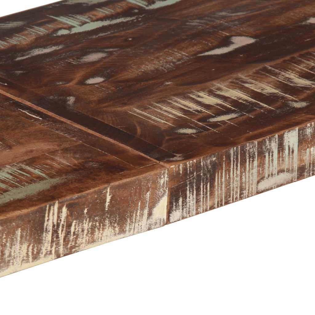 Bücherregal mit 4 Böden 80x40x180 cm Altholz Massiv