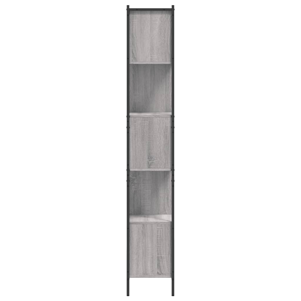 Bücherregal Schwarz 72x28x172 cm Holzwerkstoff