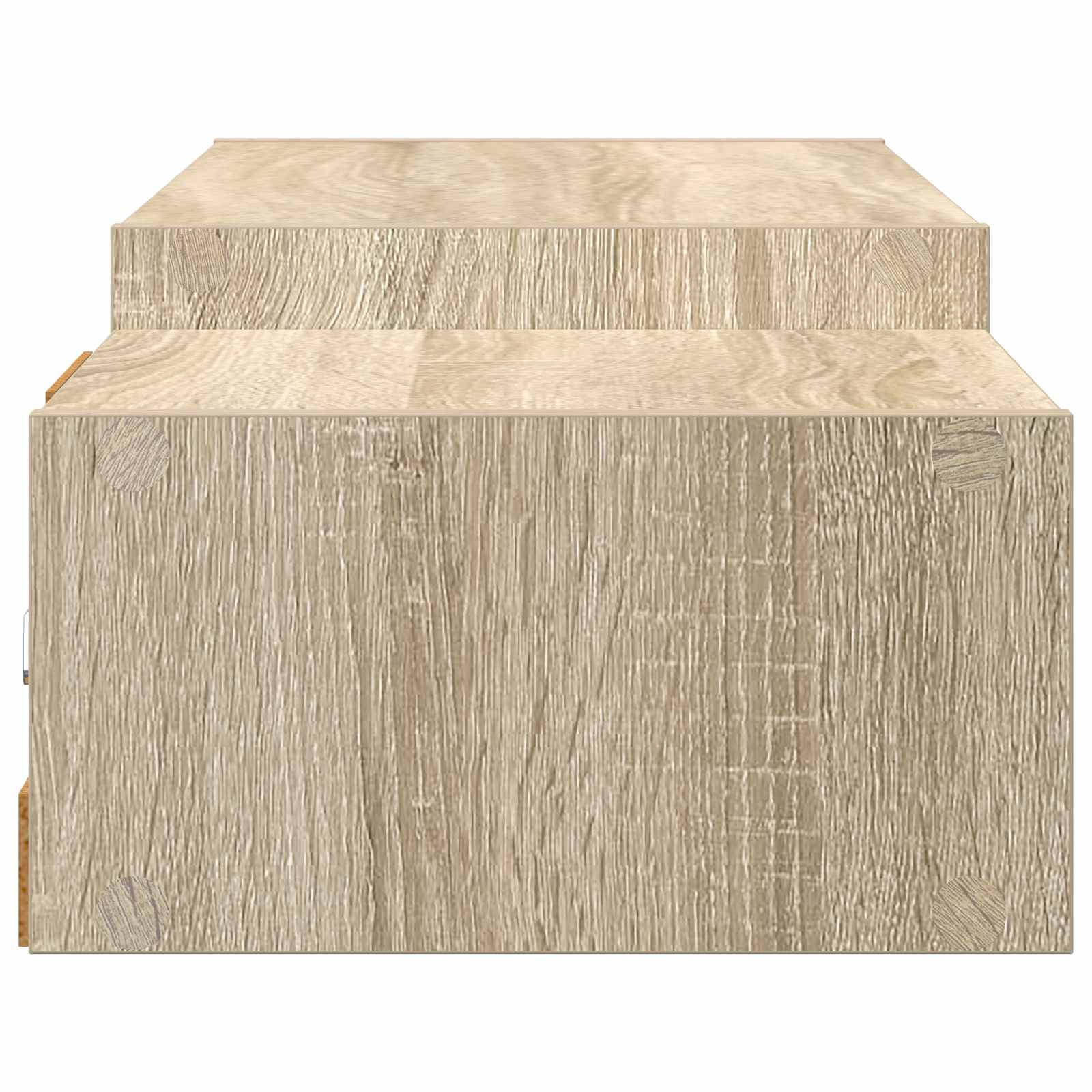 Wandmontierter TV-Schrank Wandhalterung Weiß 140 x 28 x 21 cm