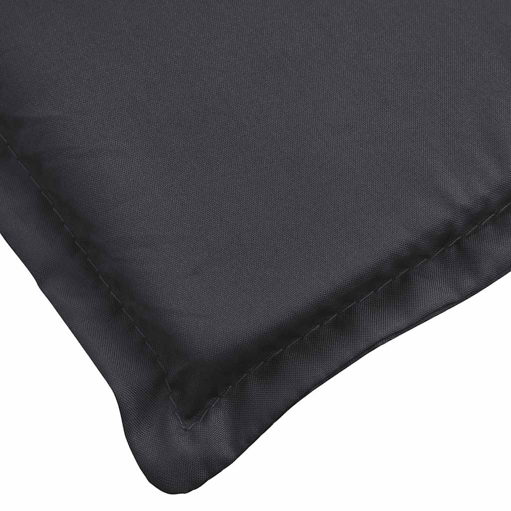 Sonnenliegen-Auflage Grau 180x60x4 cm Oxford-Gewebe