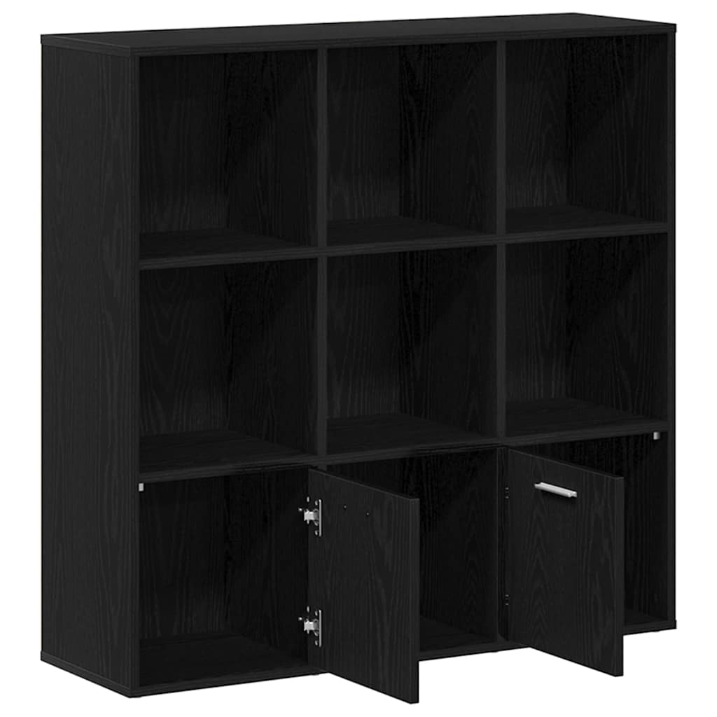Bücherregal Weiß 98x30x98 cm Holzwerkstoff