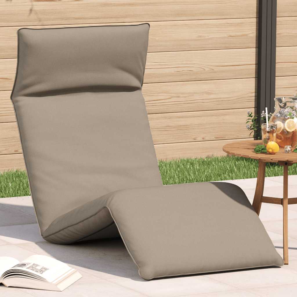 Sonnenliege Klappbar Anthrazit 175x54x8,5 cm Oxford-Gewebe