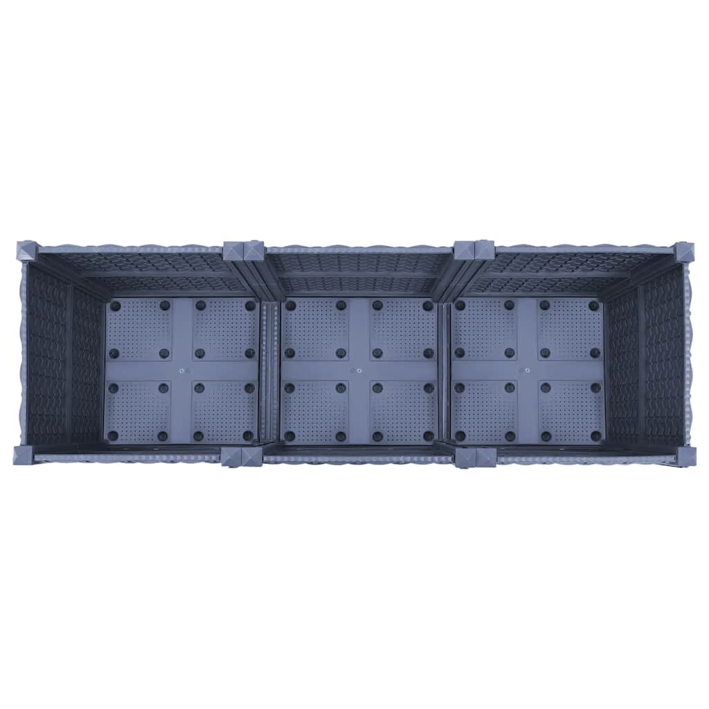 Hochbeet 40x40x23 cm Polypropylen