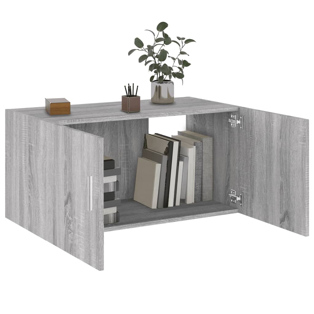 Wandschrank Weiß 80 x 39 x 40 cm Holzwerkstoff