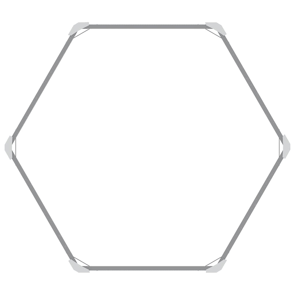 Garten-Hochbeet 129x45 cm Verzinkter Stahl Silber