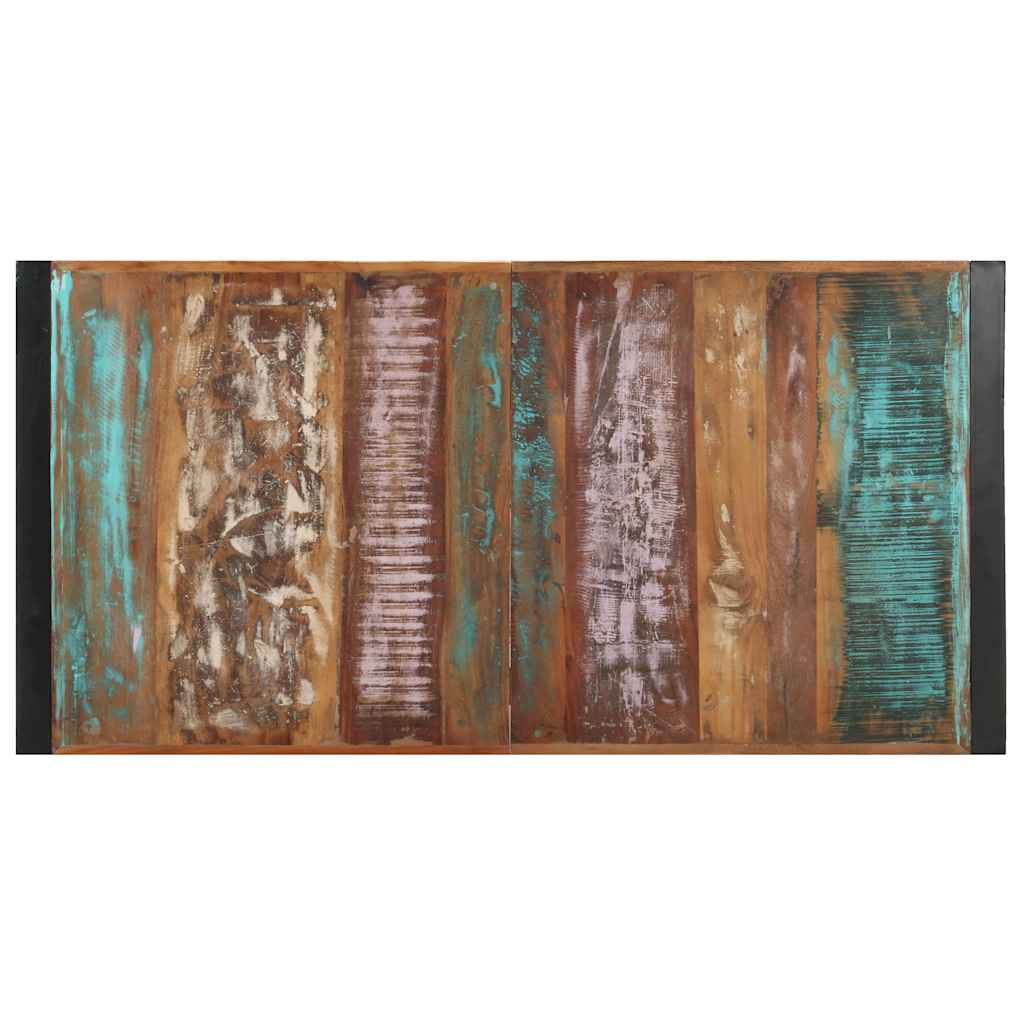 Couchtisch 140x140x40 cm Raues Mangoholz