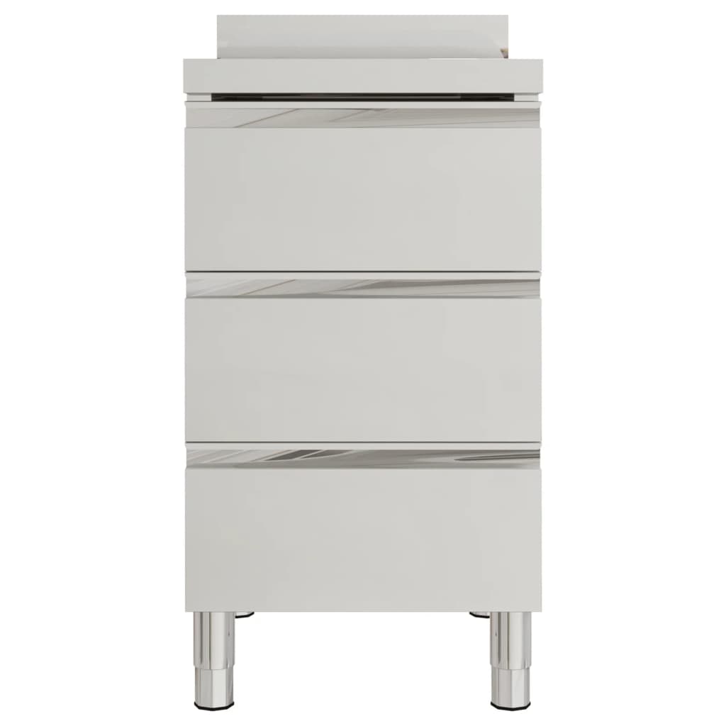 Gewerbe-Küchenschrank mit 2 Schubladen 50x60x96 cm