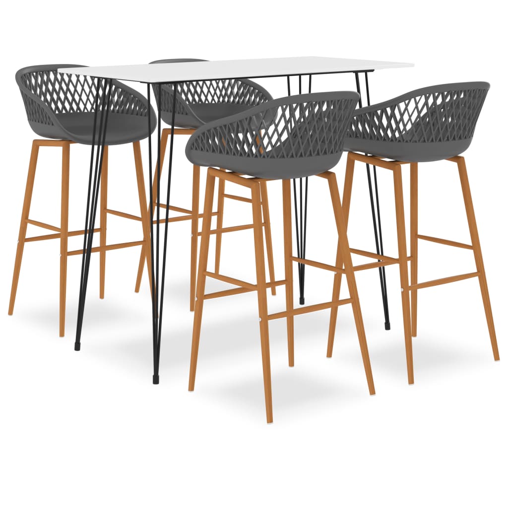 7-tlg. Bar-Set Schwarz