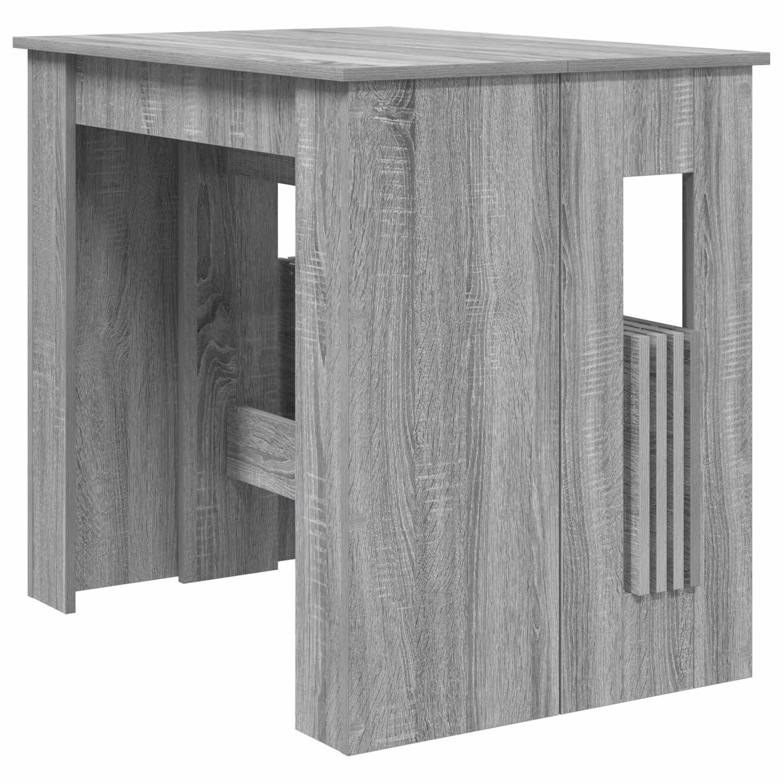 Esstisch 180 x 85 x 75 cm Holzwerkstoff Schwarze Eiche