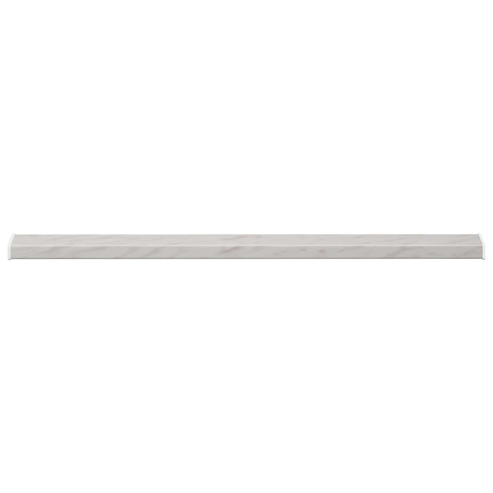 Fensterbank Weiß 60 x 10 x 4,5 cm PVC